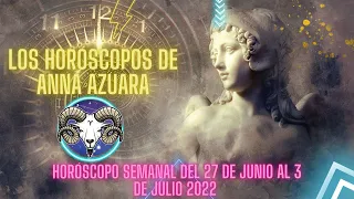 Aries - Horóscopo semanal del 27 Junio al 3 de Julio del  2022