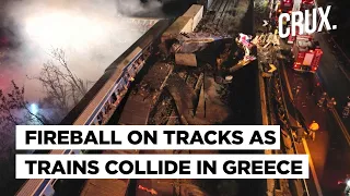 “Ten Nightmarish Seconds…” | Passengers Escape Burning Train After Greek Rail Disaster | Dozens Dead