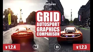 Grid Autosport 1.2.4 vs 1.2.3 Graphics Comparison on the iPad Pro 10.5