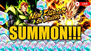 SUMMON EN DIRECTO!! SUPER VEGETA Y ANDROID16!! DRAGON BALL LEGENDS