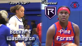 Booker T Washington vs Pine Forest was a SHOW! Women's Basketball 2024 #basketball #highlights