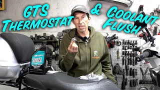 How to Replace a Thermostat and Flush the Coolant on a Vespa GTS