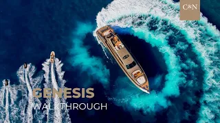 GENESIS | 43.12m (141' 5")  | Italyachts | Walkthrough in Monaco