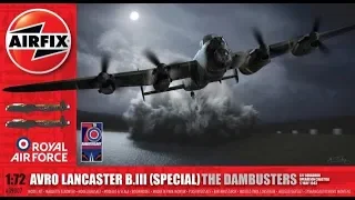 Sprue Review. Airfix 1/72 Dambuster Lancaster B.III