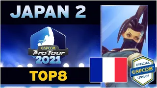 [FR] Capcom Pro Tour 2021 - Japan 2 - TOP 8 [Chapitré]