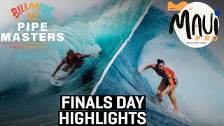 Finals Day Highlights From The Pipe Masters And The Maui Pro