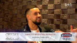 Дмитрий Монатик выступил на сцене с трюкачами-баскетболистами