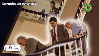 FÚRIA NA ESCADA | Mr Bean Episódios Completos | Mr Bean em Português