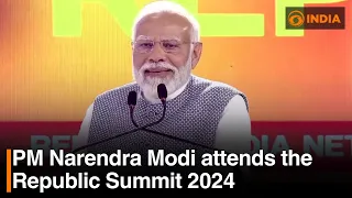 PM Narendra Modi attends the Republic Summit 2024