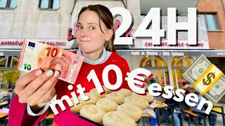 24H für 10 Euro in BERLIN ESSEN?!😳😱💵 Ist das möglich?!