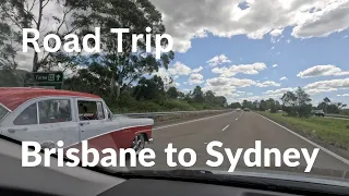 Drive from Brisbane to Sydney  (4K)