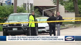 77-year-old man charged with second degree murder of 78-year-old wife at their Concord home