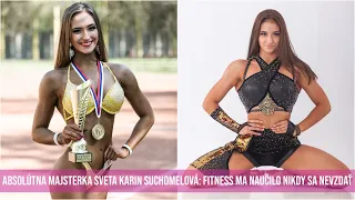 Absolútna majsterka sveta Karin SUCHOMELOVÁ: Fitness ma naučilo nikdy sa nevzdať