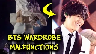 BTS - Abs & Wardrobe Malfunctions 😱