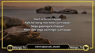 UZmir va Saidahmad Umarov - Toshkentda yolg'izman (Lyrics Text) Telegram kanalimiz @Mangu_Tv