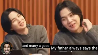 BTS Suga's Father Asks Him to Get Married