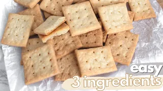 How to Make Homemade Crackers with Cream cheese | 3 INGREDIENTS-ONLY | (Quick & Easy)