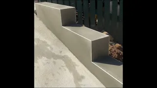 RENDERING a small retaining wall