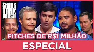 ESPECIAL Pitches De R$1 MILHÃO | Shark Tank Brasil