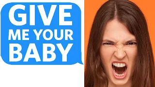 Entitled Cousin DEMANDS MY BABY... Despite Telling her No Holding MULTIPLE TIMES - Reddit Podcast