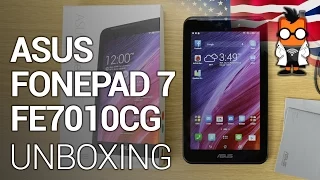 ASUS FonePad 7 2014 FE7010CG/FE170CG unboxing & hands on [ENGLISH]