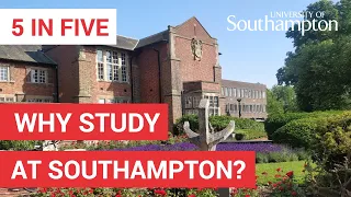 Why Study at Southampton? | University of Southampton