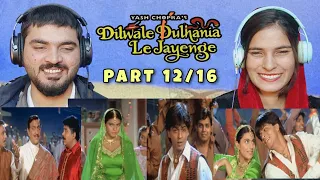 DILWALE DULHANIA LE JAYENGE:Mehndi Laga Ke Rakhna | SRK | KAJOL | Pakistani Reaction | Part 12/16