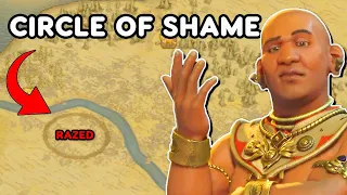 Playing my favourite Civ but getting the most cursed start ever. - Civ 6 Khmer