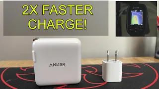 Iphone 12 Charger | Apple (5W) vs Anker (30W) Fast Charger