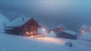 Frosty Breeze & Icy Snowstorm Sounds in Mount Rila, Bulgaria┇Intense Winter & Arctic Blowing Snow