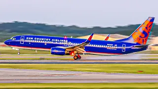 1 HR of Watching Planes, Plane Spotting, Aircraft Identification at Nashville Airport [BNA/KBNA]