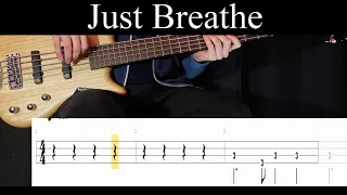 Just Breathe (Pearl Jam) - Bass Cover (With Tabs) by Leo Düzey