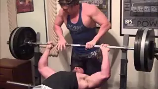 Massive Monster 420lb Bench Press