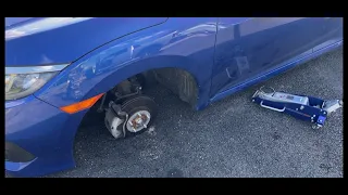 Car fell off jack