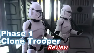 Phase 1 Clone Trooper - The Vintage Collection - Star Wars Toy Review