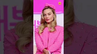 The Way Margot Robbie Recreated These Iconic Barbie Outfits 🤩💖 #shorts