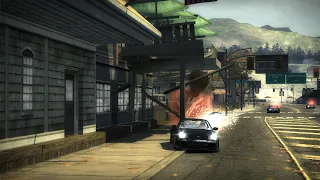 "Epic Police Chase in Most Wanted HD Remastered - Heart-Pounding Free Roam Adventure!"
