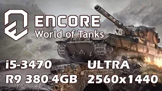 World Of Tanks ENCORE | R9 380 4GB | i5-3470 | ULTRA
