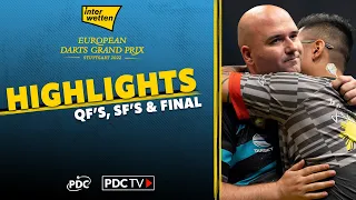 BACK-TO-BACK! Day Three Evening Highlights | 2022 European Darts Grand Prix