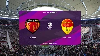 PES 2020 | Le Mans vs Orleans - France Ligue 2 | 13 December 2019 | Full Gameplay HD