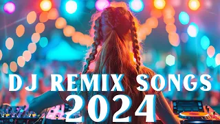 EDM Club Festival Music 2024 🔥 Dua Lipa, Alan Walker,Alok🔥Best Remixes and Mashups Of Popular Songs