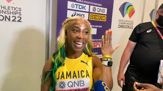 Shelly-Ann Fraser-Pryce Wins 7th 100m Gold and Leads a Jamaican Sweep at the World Championships