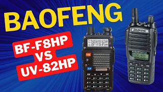 The BF-F8HP VS BaoFeng UV-82HP Best Ham Radios 2023 Ham Radios For Newbies