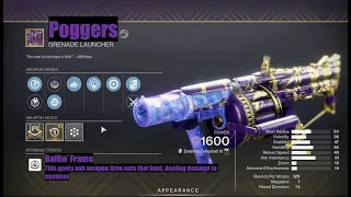 how to get epikk god roll grenade launcher in D2