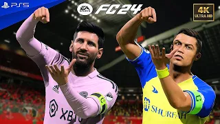 EA FC 24 - Messi vs. Ronaldo – Inter Miami vs. Al Nassr !  | PS5 4K