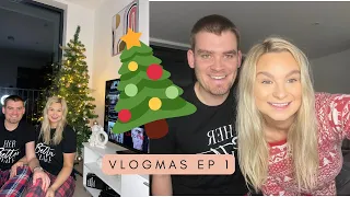 DECORATE OUR CHRISTMAS TREE WITH US! 🫶🏻 First Christmas Living together | B&M decoration haul 🎄🎅🏼