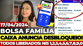 🚨CAIXA INFORMA! BENEFICIÁRIOS do BOLSA FAMÍLIA que FORAM BLOQUEADOS SERÃO DESBLOQUEADOS em BREVE!