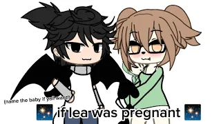 if lea was pregnant // ft. @IIlovemysissy290