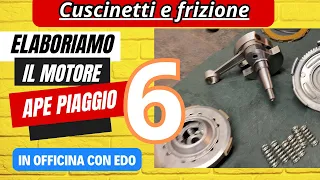 Elaborazione Ape - Cuscinetti e frizione