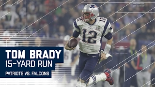 Tom Brady Scrambles For a First Down! | Patriots vs. Falcons | Super Bowl LI Highlights